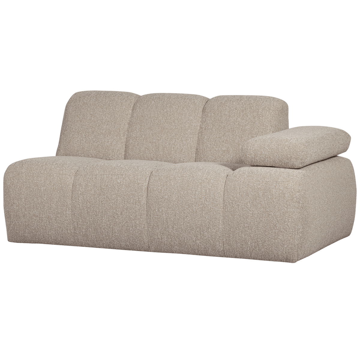 MOJO 1,5-ZITS ELEMENT ARM RECHTS BOUCLE BEIGE MELANGE