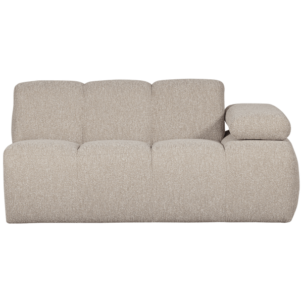 MOJO 1,5-ZITS ELEMENT ARM RECHTS BOUCLE BEIGE MELANGE