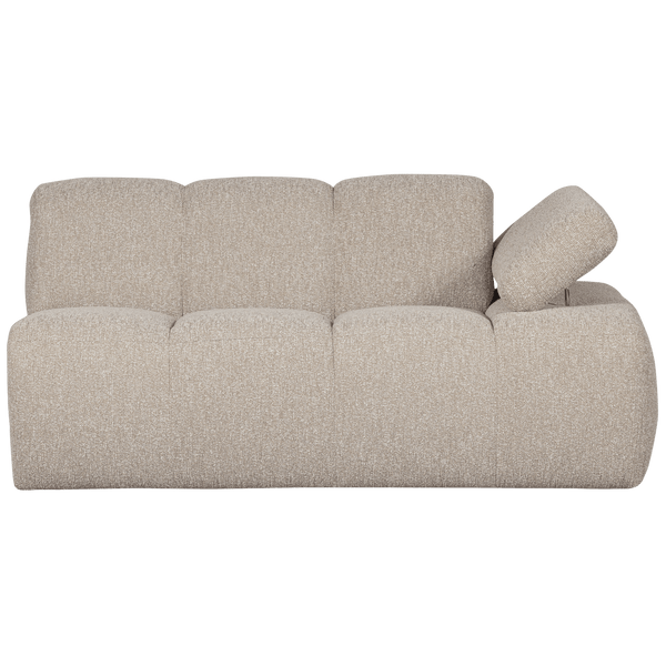 MOJO 1,5-ZITS ELEMENT ARM RECHTS BOUCLE BEIGE MELANGE