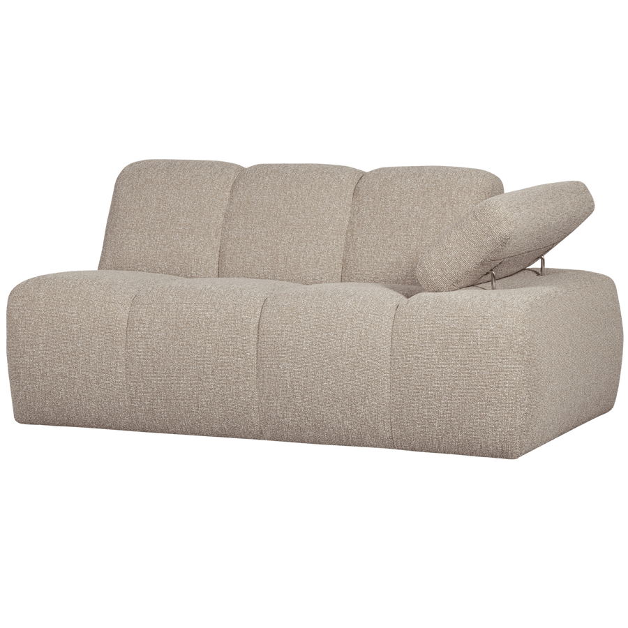 MOJO 1,5-ZITS ELEMENT ARM RECHTS BOUCLE BEIGE MELANGE