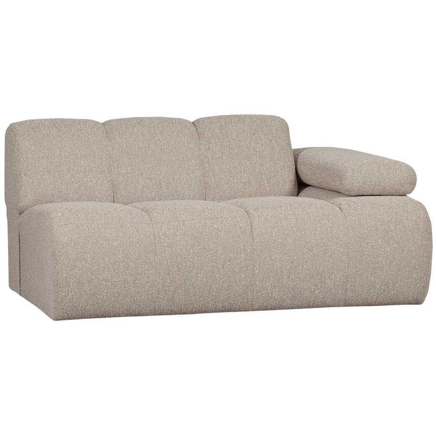 MOJO 1,5-ZITS ELEMENT ARM RECHTS BOUCLE BEIGE MELANGE