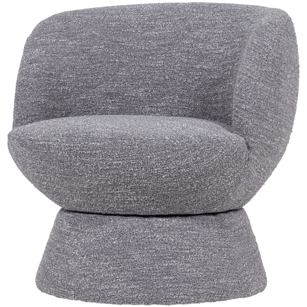 SHUFFLE DRAAIFAUTEUIL GRIJS MELANGE