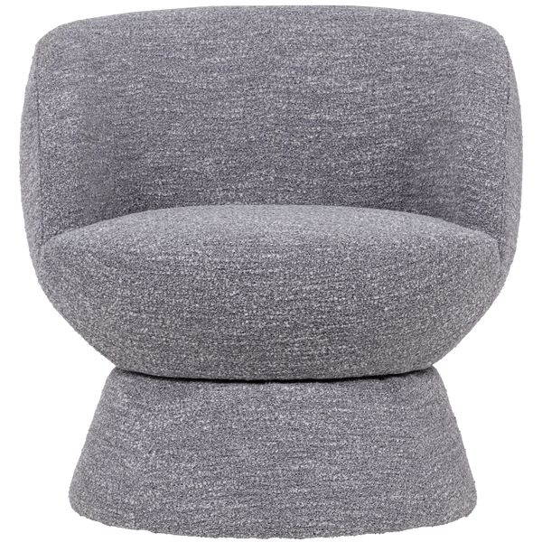 SHUFFLE DRAAIFAUTEUIL GRIJS MELANGE