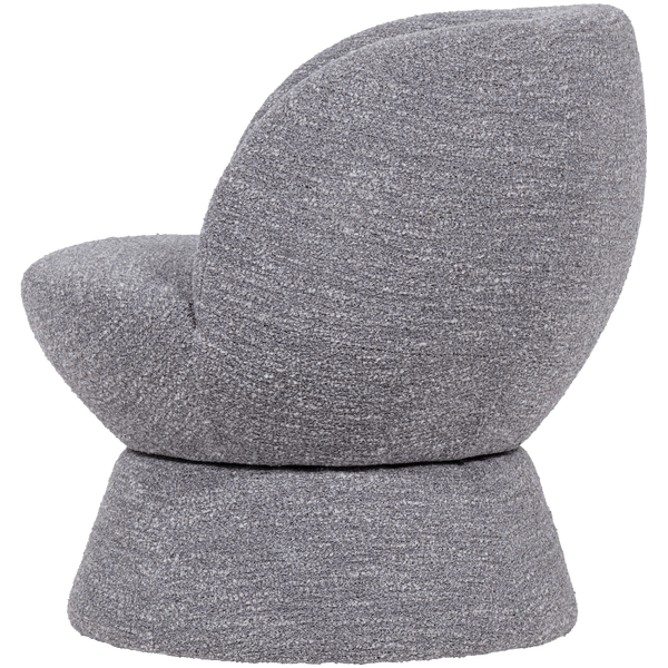 SHUFFLE DRAAIFAUTEUIL GRIJS MELANGE