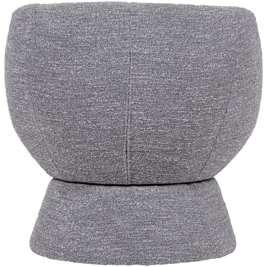 SHUFFLE DRAAIFAUTEUIL GRIJS MELANGE