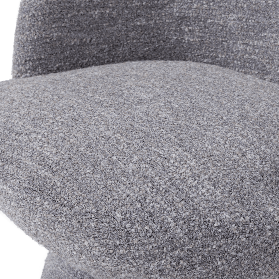 SHUFFLE DRAAIFAUTEUIL GRIJS MELANGE