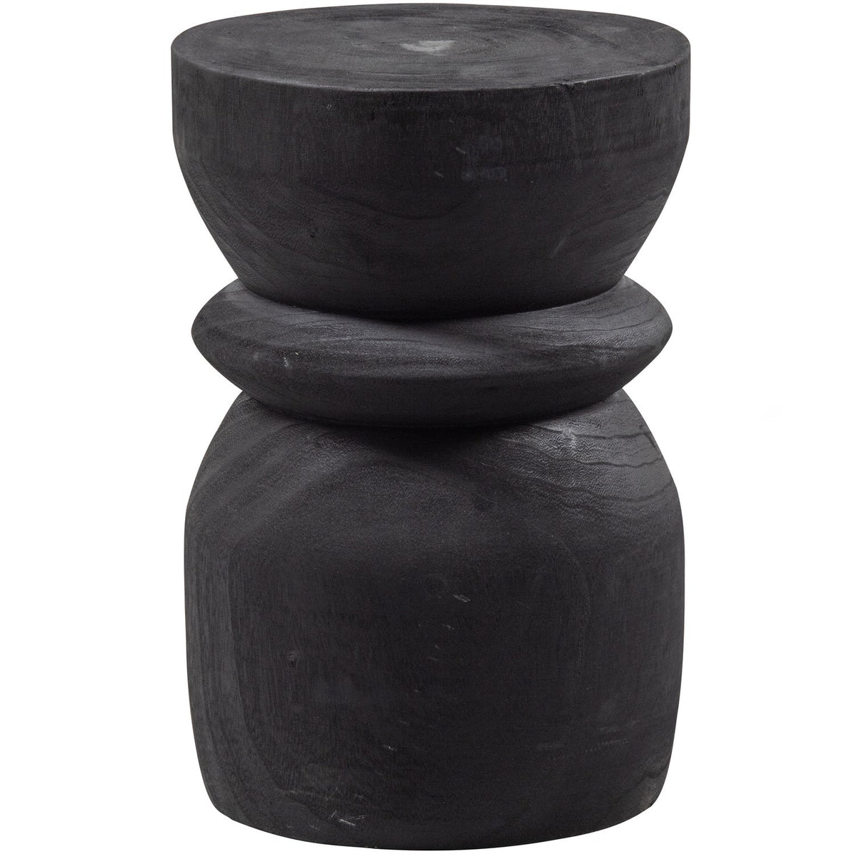 BIKKEL KRUK HOUT ZWART 40XO28 CM