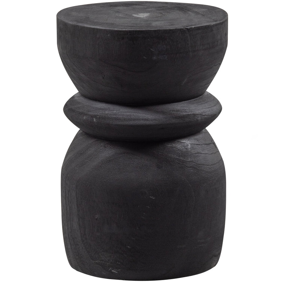 BIKKEL KRUK HOUT ZWART 40XO28 CM