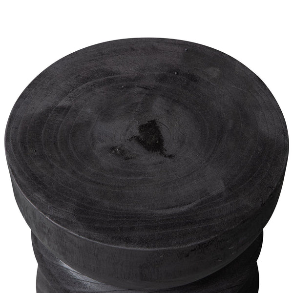 BIKKEL KRUK HOUT ZWART 40XO28 CM