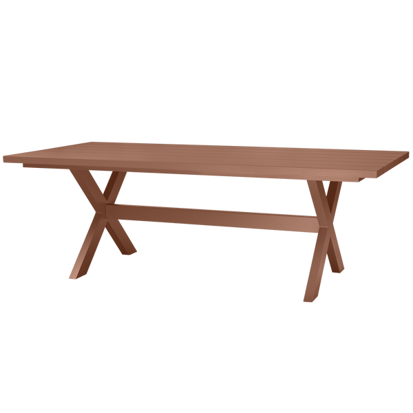 DELTA PICKNICK TUINTAFEL ALUMINIUM TERRA 220X100 CM