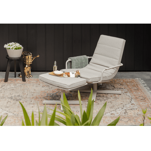 COOSA TUIN FAUTEUIL ALUMINIUM ZAND