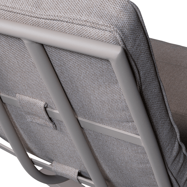 COOSA TUIN FAUTEUIL ALUMINIUM ZAND