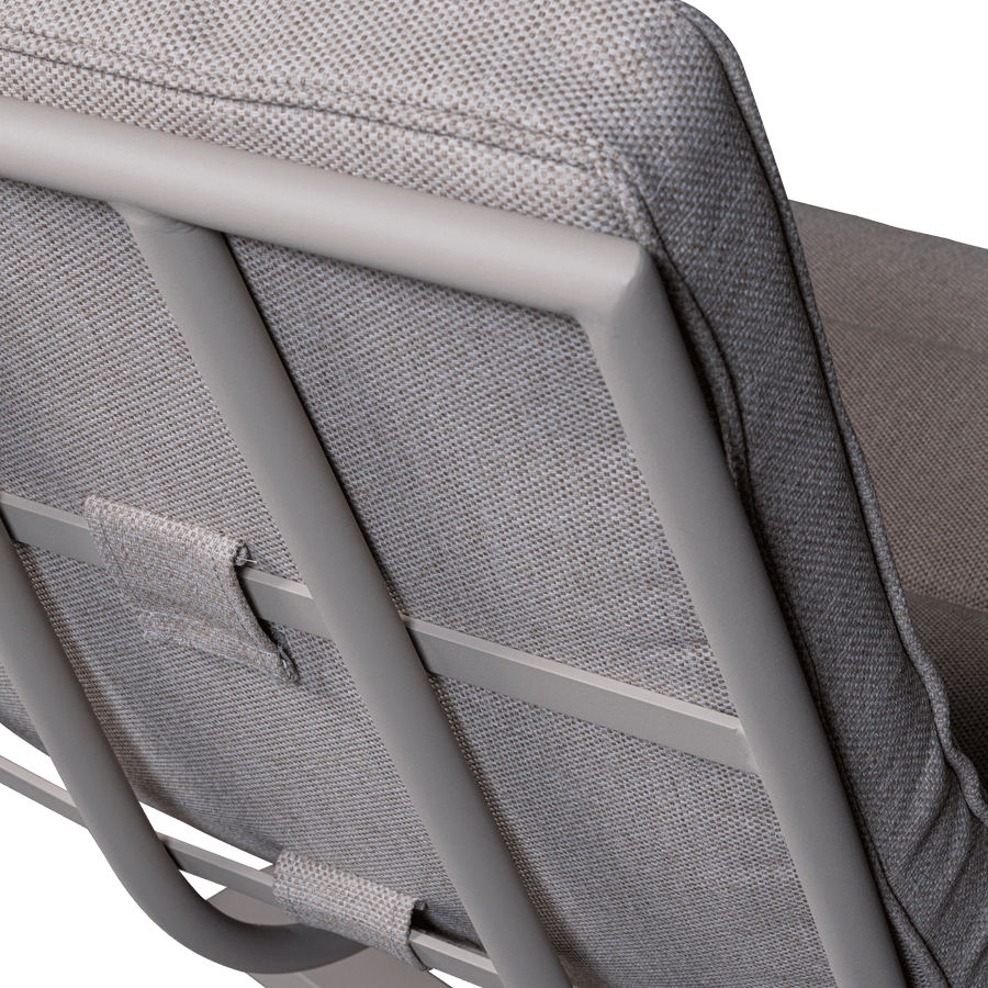 COOSA TUIN FAUTEUIL ALUMINIUM ZAND