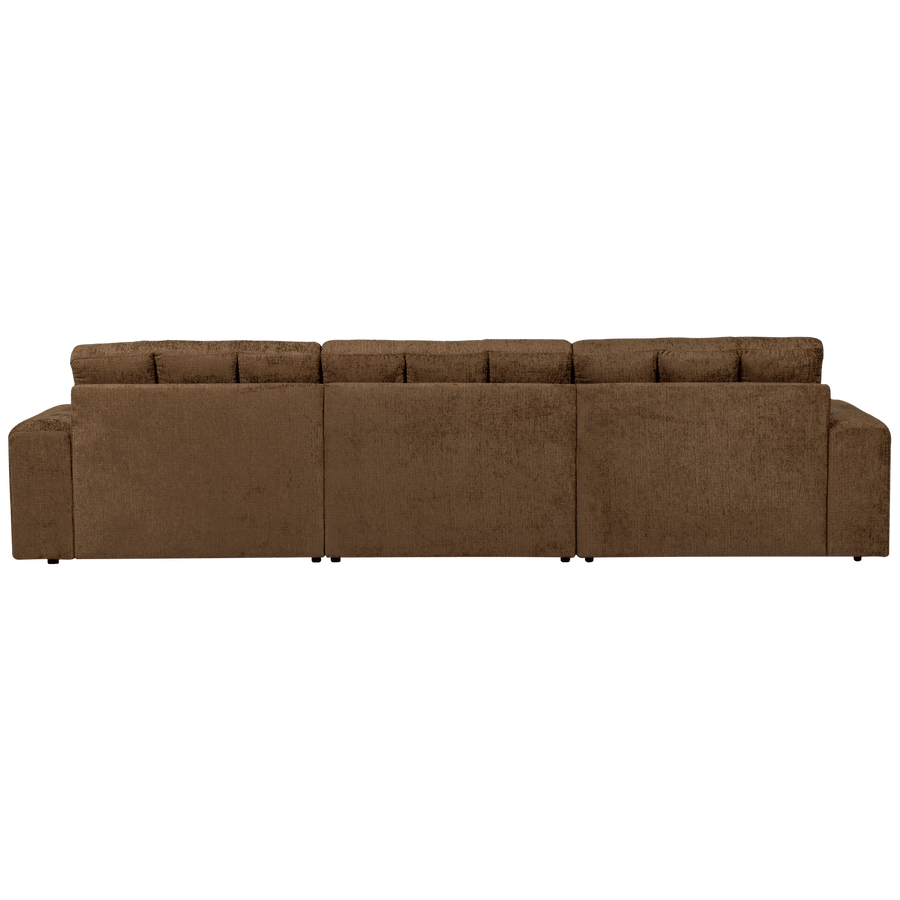 SECOND DATE CHAISE LONGUE LINKS STRUCTURE VELVET BRASS