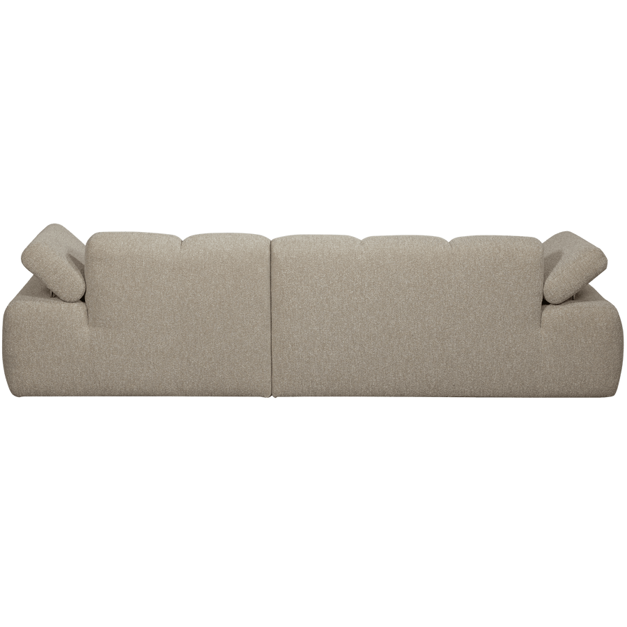 MOJO CHAISE LONGUE BANK RECHTS BOUCLE BEIGE MELANGE