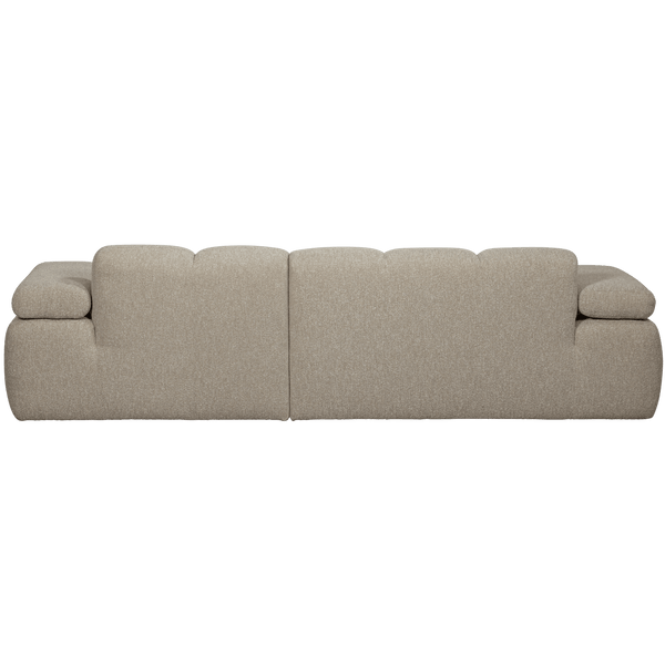 MOJO CHAISE LONGUE BANK RECHTS BOUCLE BEIGE MELANGE