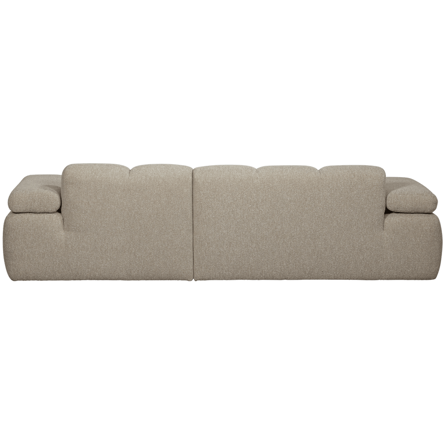 MOJO CHAISE LONGUE BANK RECHTS BOUCLE BEIGE MELANGE