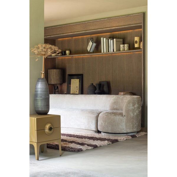 COMBI-POPULAR: BANKJE + Fauteuil NATUREL