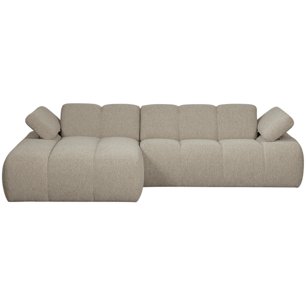 MOJO CHAISE LONGUE BANK LINKS BOUCLE BEIGE MELANGE
