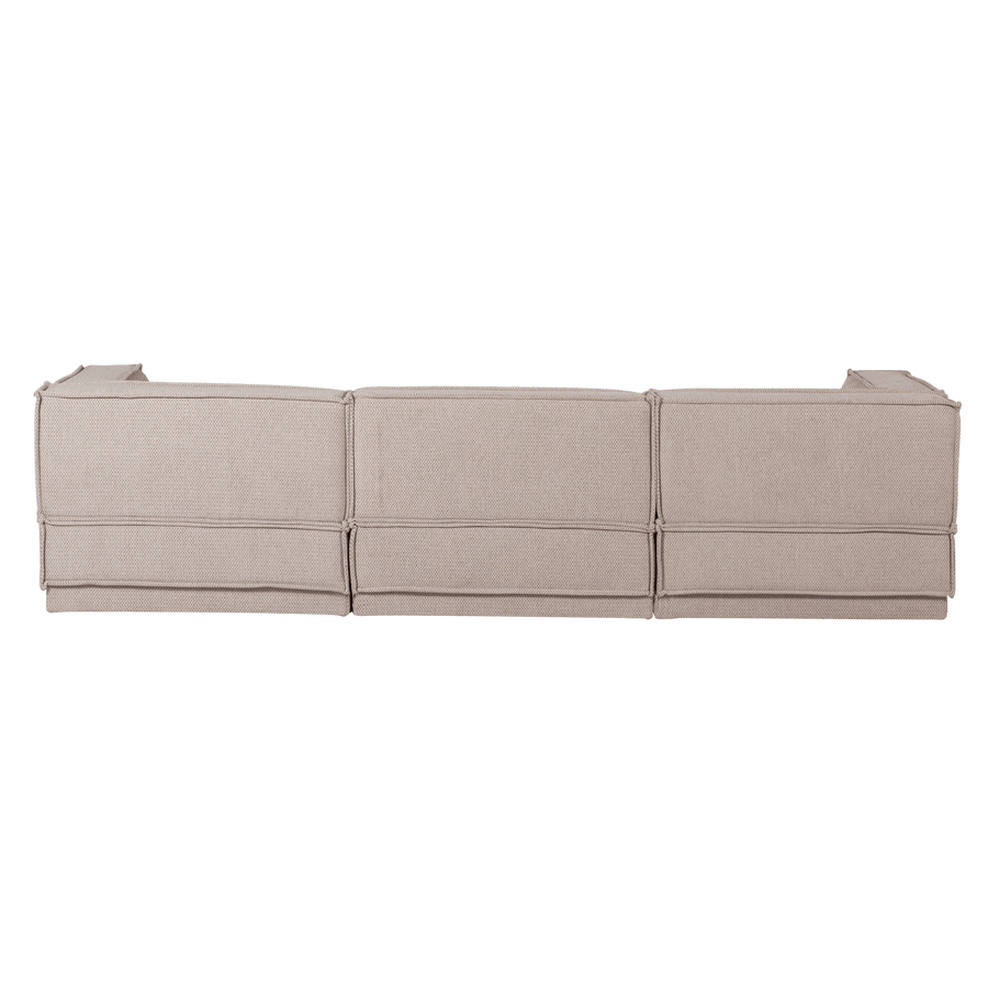 MANU CHAISE LONGUE BANK RECHTS GROVE CHENILLE NATUREL [fsc]