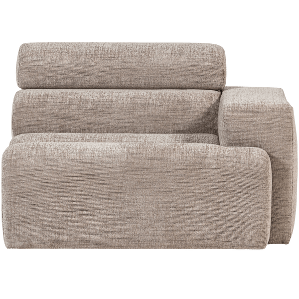 NOVI 1-ZITS ELEMENT ARM RECHTS NATUREL MELANGE