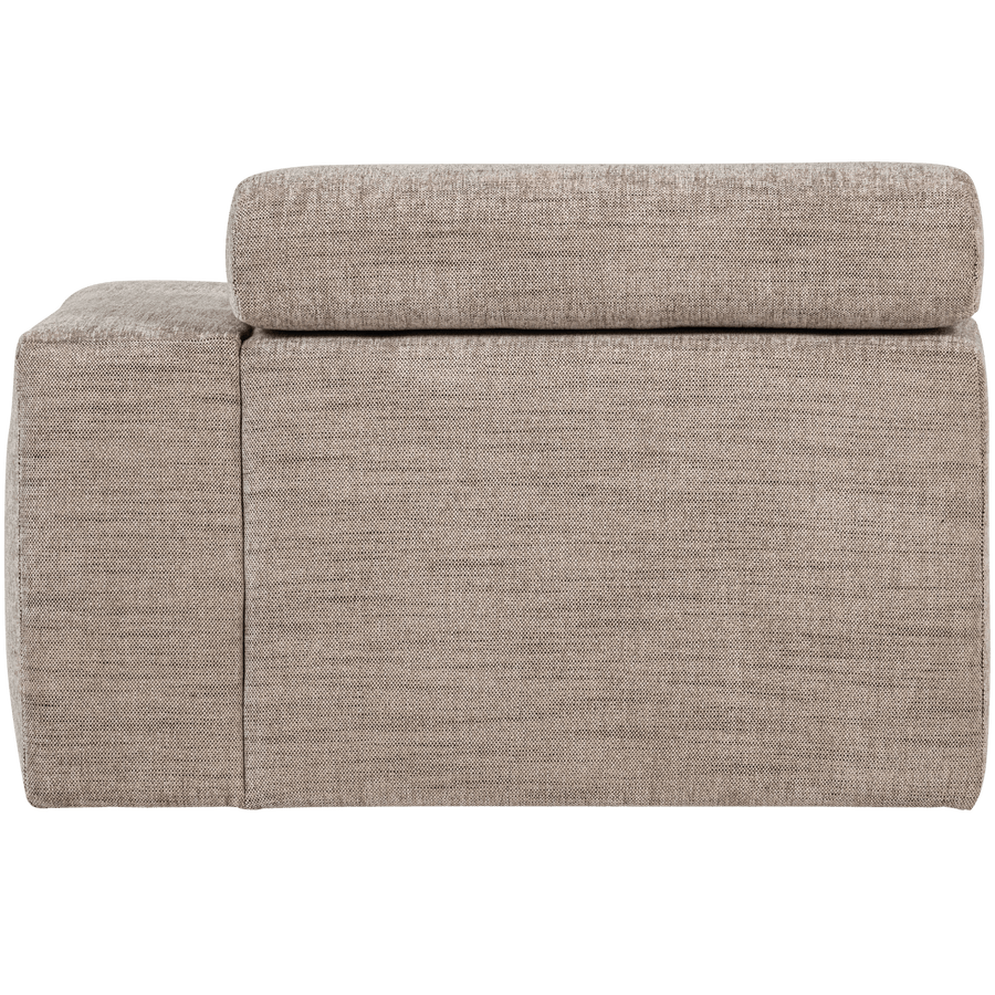 NOVI 1-ZITS ELEMENT ARM RECHTS NATUREL MELANGE