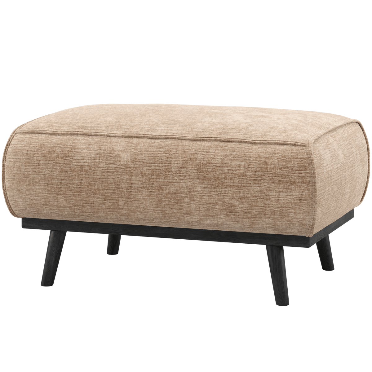 STATEMENT HOCKER CHENILLE VELVET PERZIKROZE