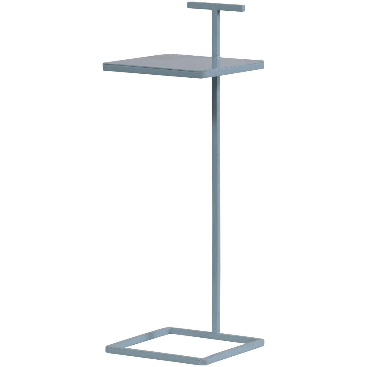 TOSTE BIJZETTAFEL METAAL LICHTBLAUW