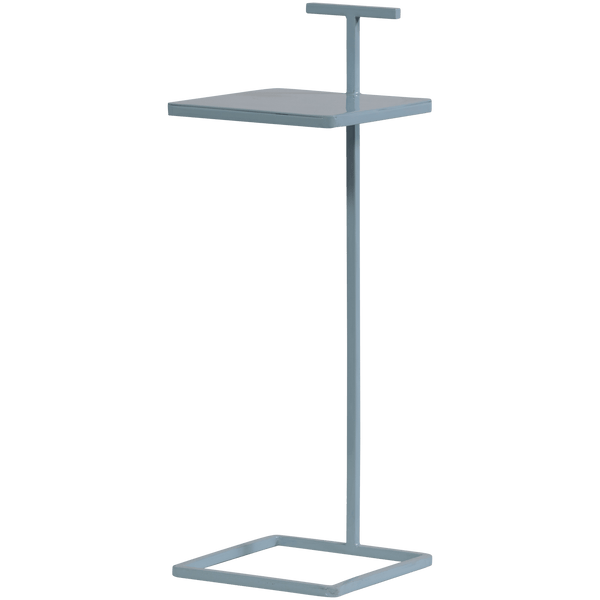 TOSTE BIJZETTAFEL METAAL LICHTBLAUW