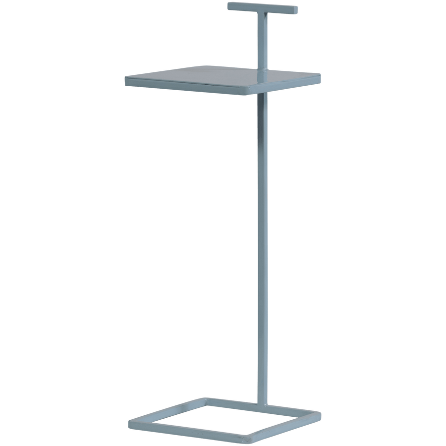 TOSTE BIJZETTAFEL METAAL LICHTBLAUW