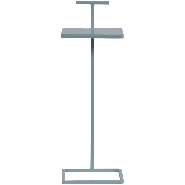 TOSTE BIJZETTAFEL METAAL LICHTBLAUW