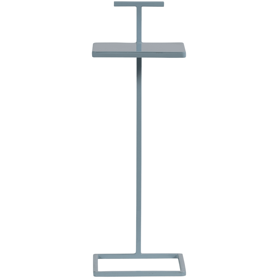TOSTE BIJZETTAFEL METAAL LICHTBLAUW