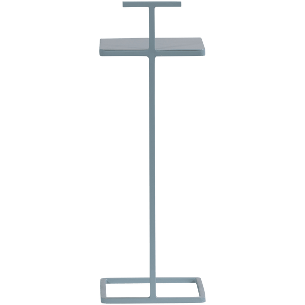 TOSTE BIJZETTAFEL METAAL LICHTBLAUW