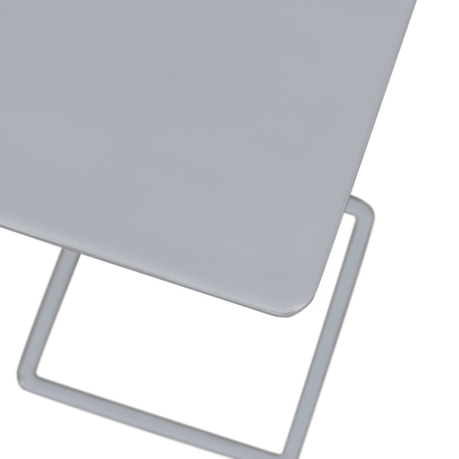 TOSTE BIJZETTAFEL METAAL LICHTBLAUW