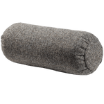 BAGGY ROLKUSSEN 50XO23 CM GEWEVEN STOF WARMGRIJS MELANGE