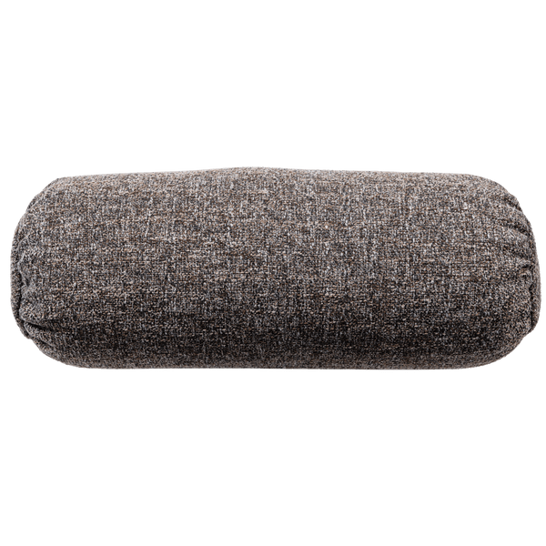 BAGGY ROLKUSSEN 50XO23 CM GEWEVEN STOF WARMGRIJS MELANGE