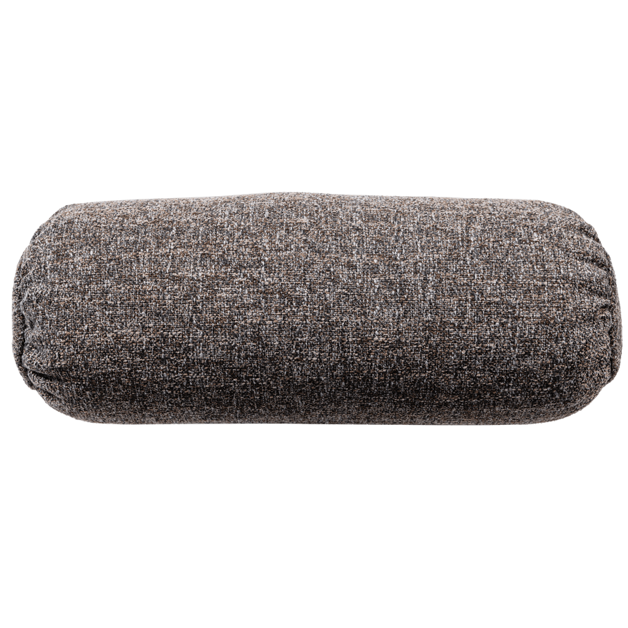 BAGGY ROLKUSSEN 50XO23 CM GEWEVEN STOF WARMGRIJS MELANGE
