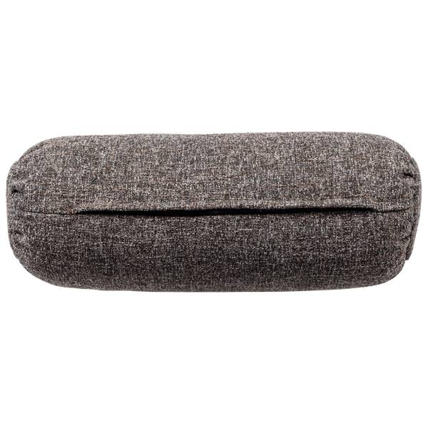BAGGY ROLKUSSEN 50XO23 CM GEWEVEN STOF WARMGRIJS MELANGE