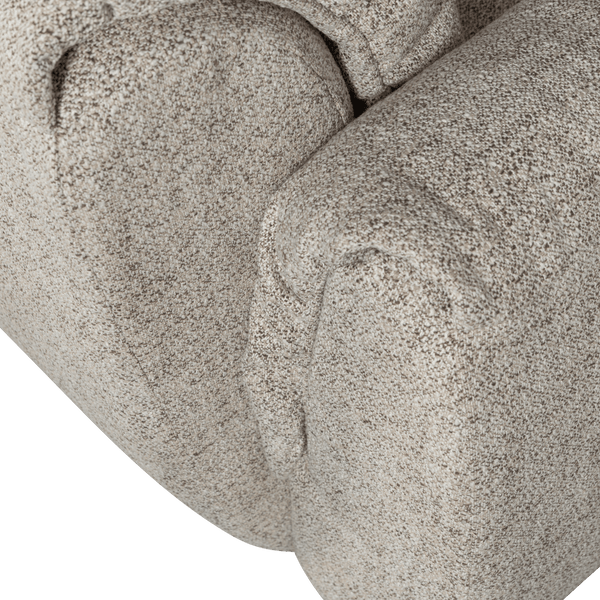 BAGGY LOVESEAT GEWEVEN STOF NATUREL MELANGE
