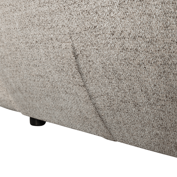 BAGGY LOVESEAT GEWEVEN STOF NATUREL MELANGE