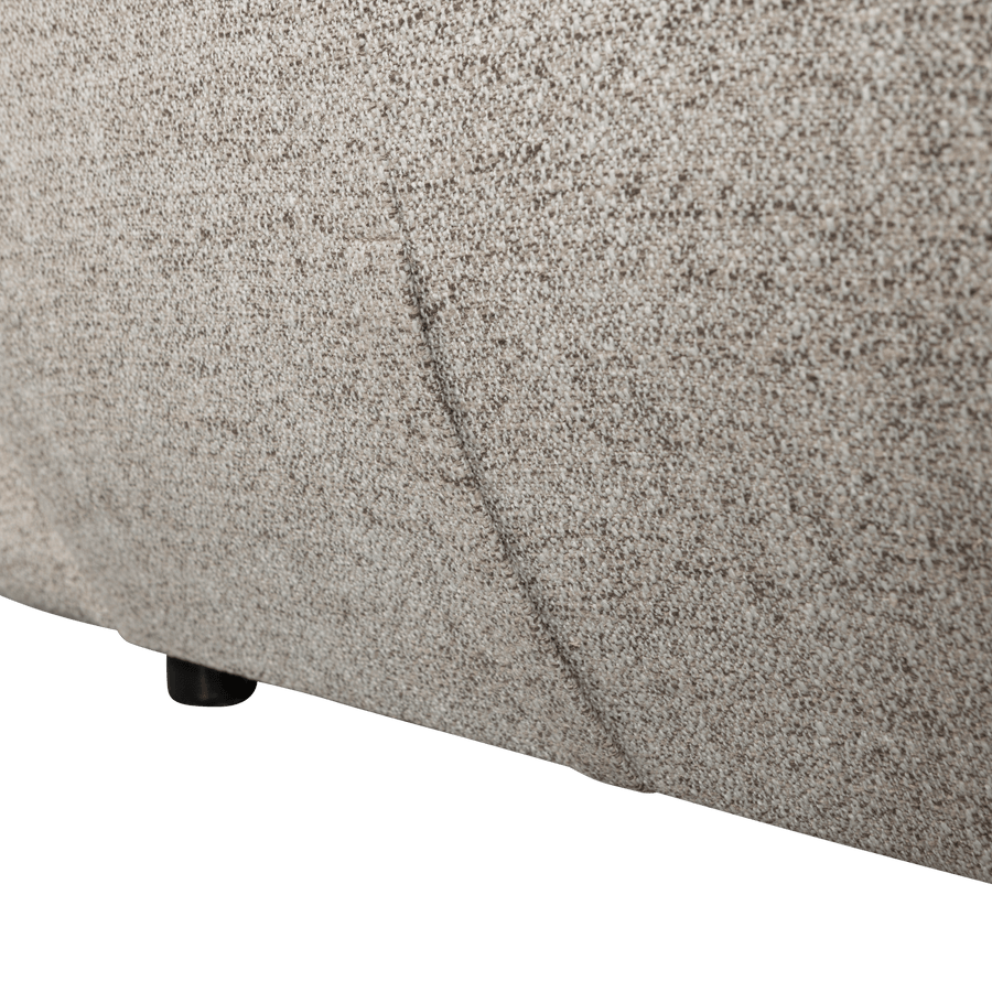 BAGGY LOVESEAT GEWEVEN STOF NATUREL MELANGE