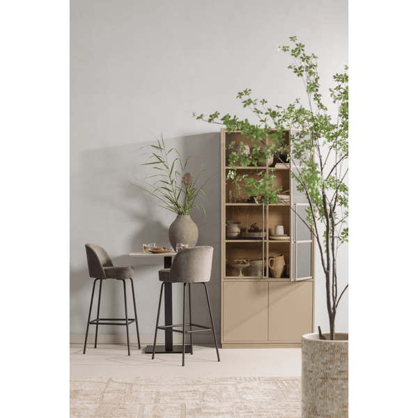 LOVI VLOERKLEED POLYESTER/KATOEN TAUPE 170x240CM