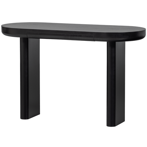 MAEL BUREAU/SIDETABLE FINEER ZWART