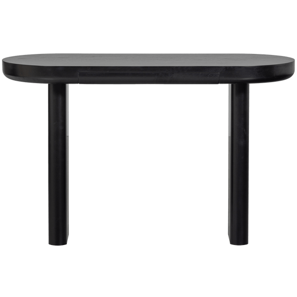 MAEL BUREAU/SIDETABLE FINEER ZWART