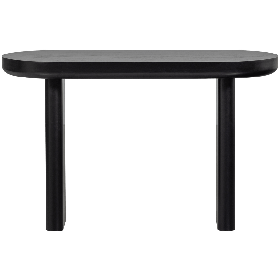 MAEL BUREAU/SIDETABLE FINEER ZWART