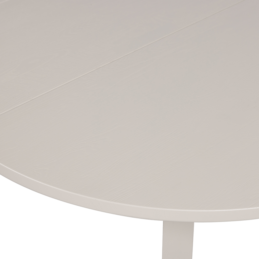 JANNE UITSCHUIFBARE EETTAFEL ROND EIKEN DAKARGRAU [fsc]