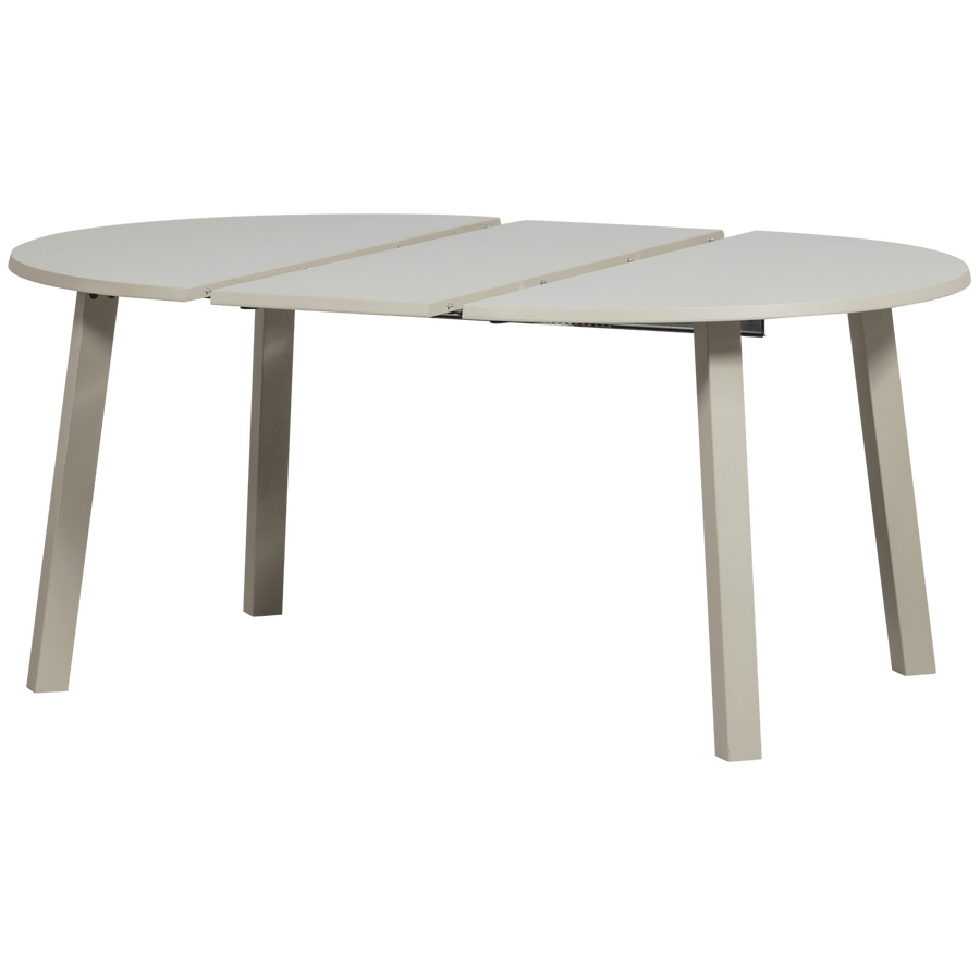 JANNE UITSCHUIFBARE EETTAFEL ROND EIKEN DAKARGRAU [fsc]