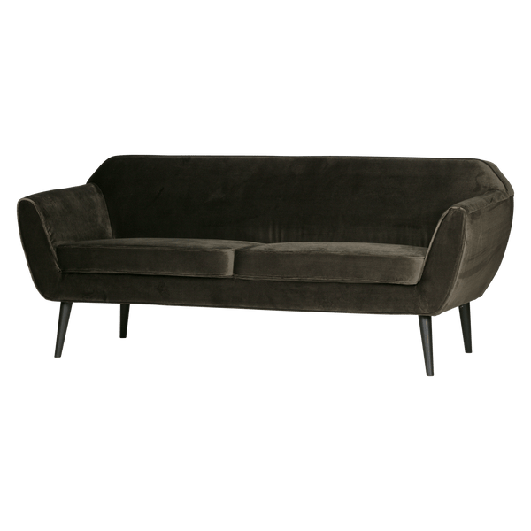 ROCCO BANK 187 CM VELVET WARMGROEN