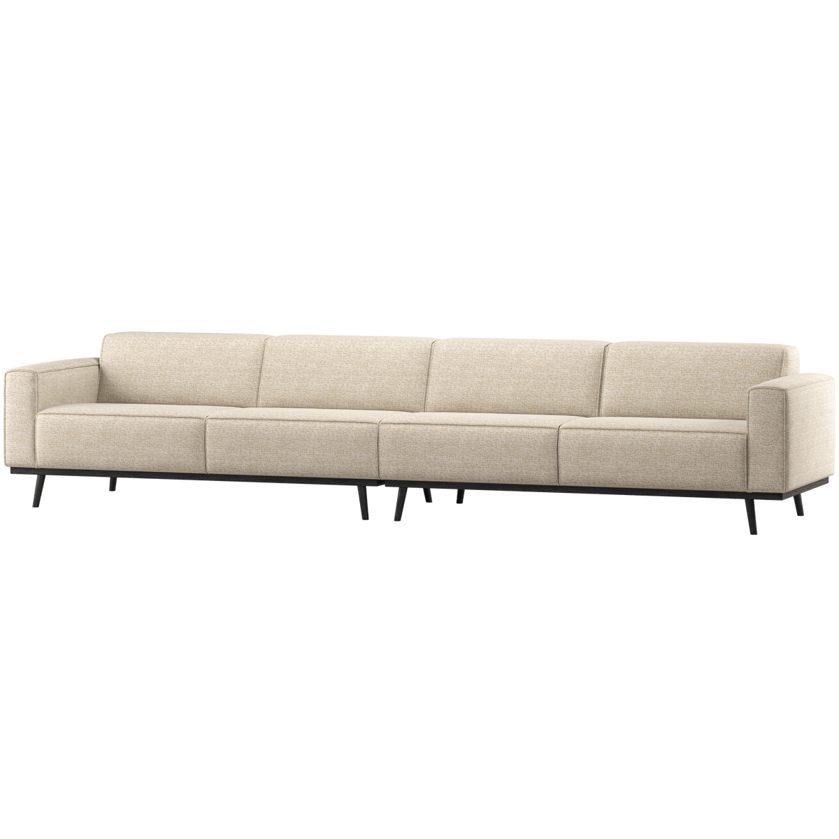 STATEMENT XL 4-ZITS BANK 372 CM BEIGE MELANGE