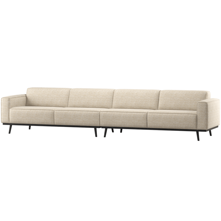 STATEMENT XL 4-ZITS BANK 372 CM BEIGE MELANGE